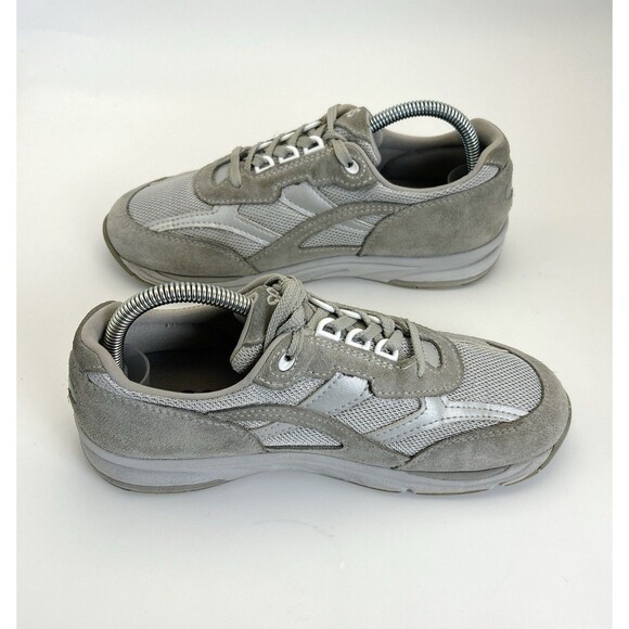 SAS Tour Mesh Sneakers Womens Sz 8.5 M Dust Gray Suede Tripad Comfort Shoes - Picture 3 of 8